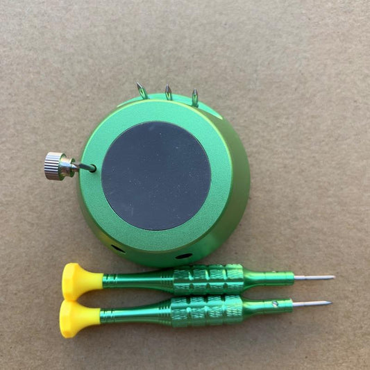 6730 watch bracelet removal tool with screws for precise watch strap adjustments and repairs.