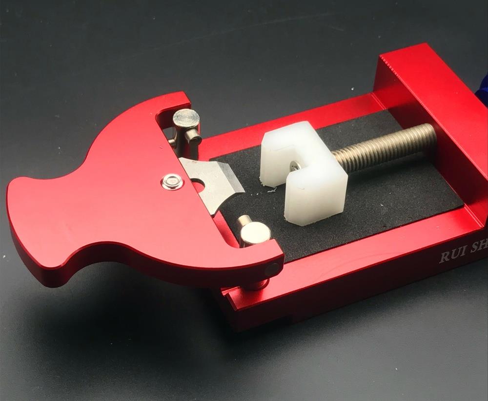 Watch Case Back Opener with bezel ring remover, durable repair tool for snap-back watches.