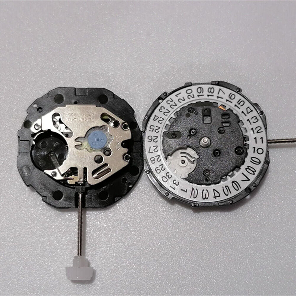 Quartz Movement Sunon PE46 2 Hands With Small Second Date at 3 Movement