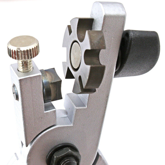 Bergeon 6620 precision watch band notching pliers for detailed strap adjustments and repairs.