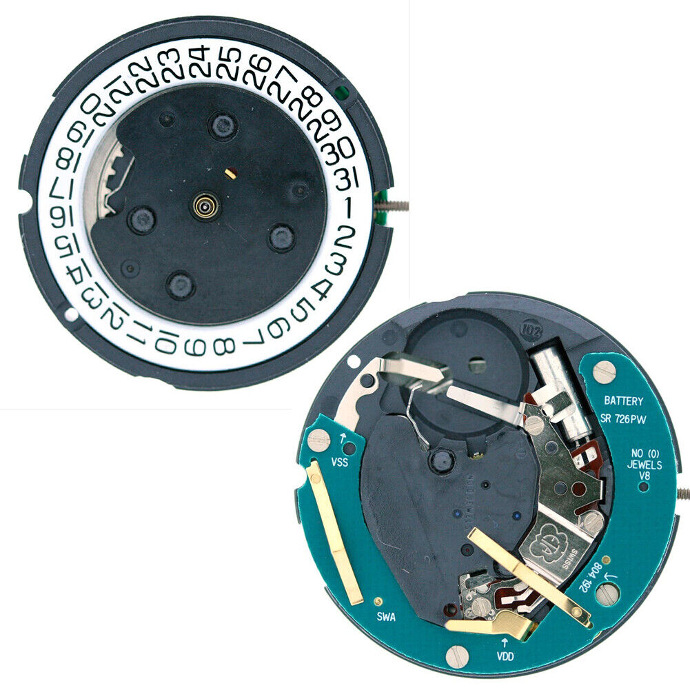 ETA 804.192 Watch Quartz 3 Hands Movement
