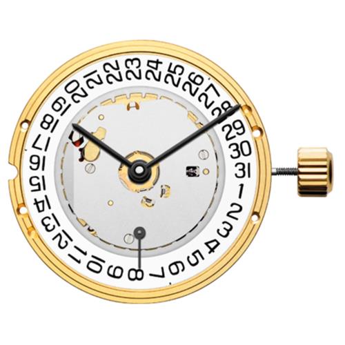 ETA E64.511 quartz watch movement with precise timekeeping for reliable watch accessories.