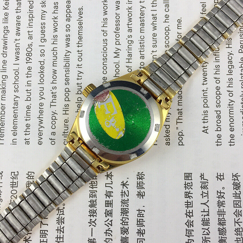 26mm China Made Lady Manual Mechanical Watch 19 Jews Grey Dial Golden Nail