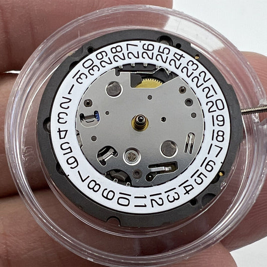ETA G15.211 Swiss quartz watch movement with 3 hands and date function for precise timekeeping