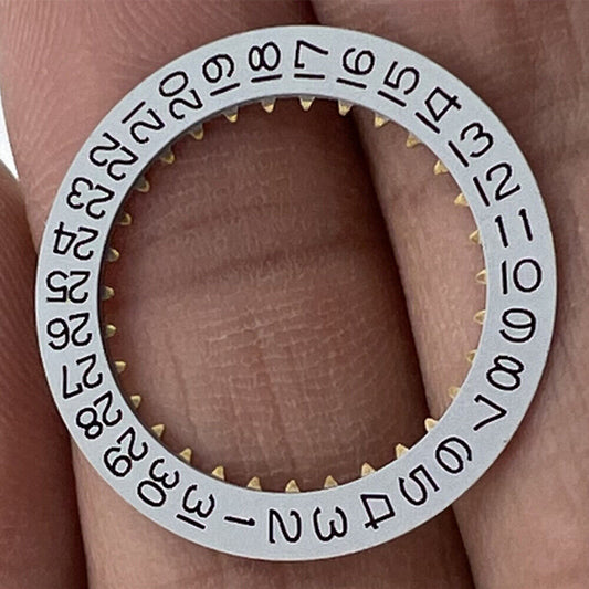 Original Date disk wheel for Omega 1020 1030 movement, precise replacement part for watch repair.