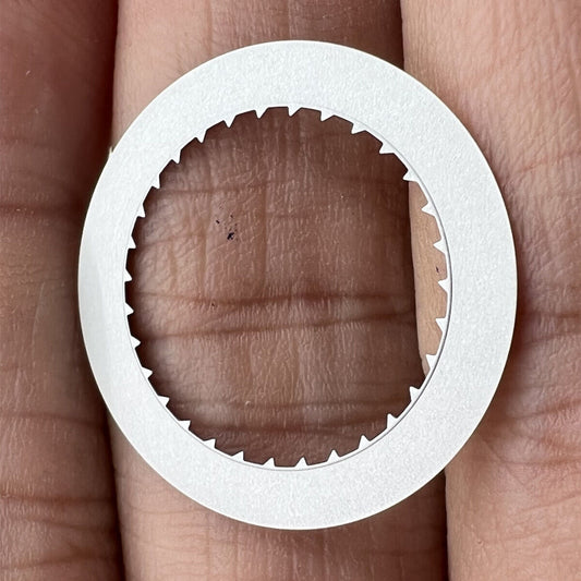 Original Japan Made date disk wheel for Miyota 9015 movement, precise date display at 6 o'clock position.