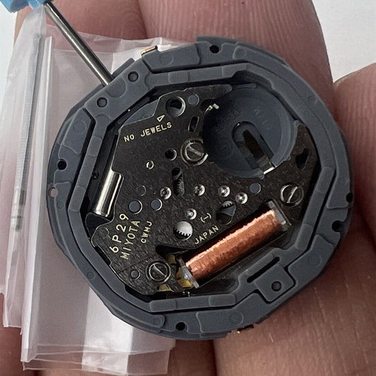 Miyota 6P29 Japan Quartz watch movement, precision timekeeping for watch accessories.