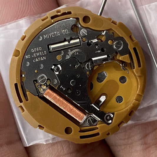 Miyota GP50 Japan Quartz Movement mechanism for precise watch accessories by Miyota.