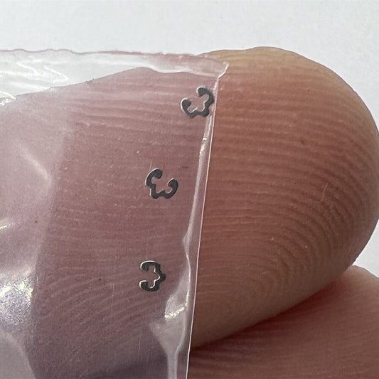 Set of 3 automatic wheel opening inserts for Miyota 9100 and 9015 watch movements, generic brand.