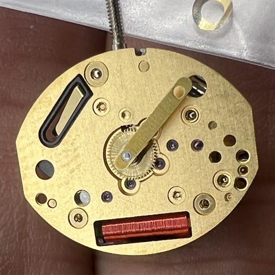 ETA 980.153 Swiss quartz watch movement with 2 hands, precise timing for luxury timepieces.
