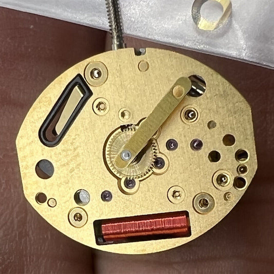 ETA 980.153 Swiss quartz watch movement with 2 hands, precise timing for luxury timepieces.