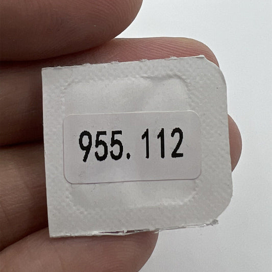 Watch winding stem for ETA 956.114 and 955.114 quartz movements, generic replacement part.