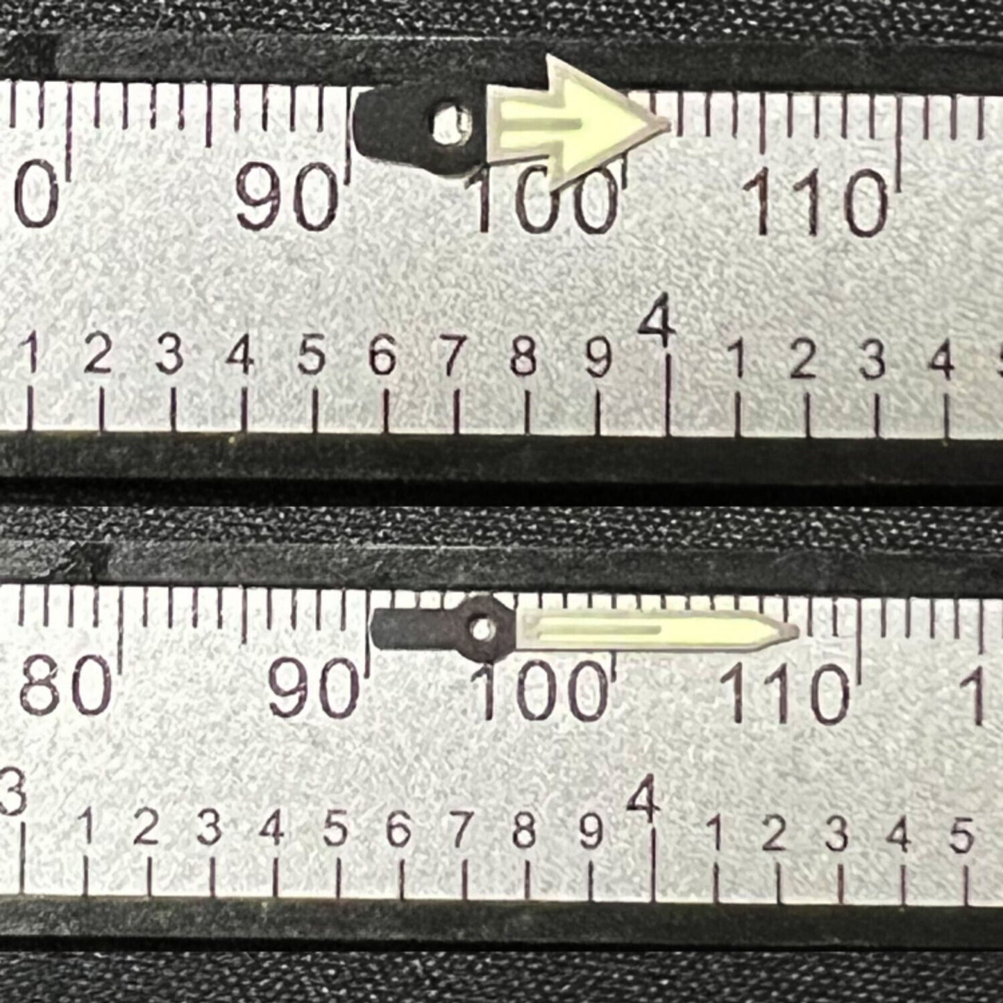 Diving C3 Super Green Lume watch hands for NH35A/SKX007/SRP777 with bright luminous finish