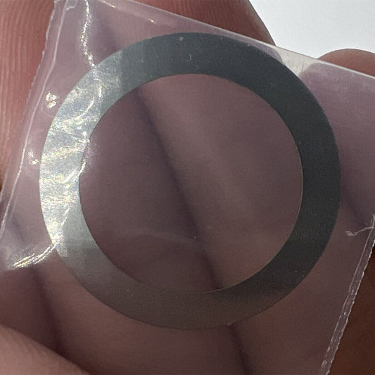 Hunter green date wheel with bright tangerine orange font, compatible with Miyota NH35 NH36 watches.