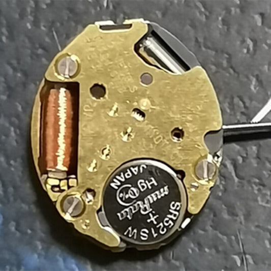 5Y30 Golden watch quartz movement by Japan Made, 3 hands mechanism for precise timekeeping