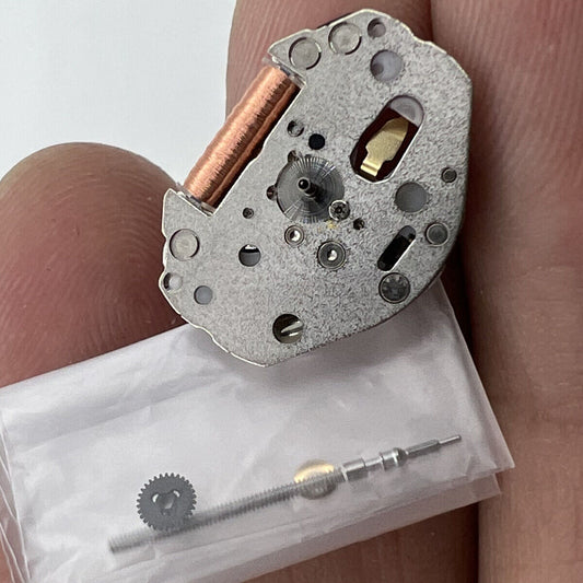 Quartz Miyota 2036 watch movement with 3 hands and high pinion, precision timekeeping by Miyota.