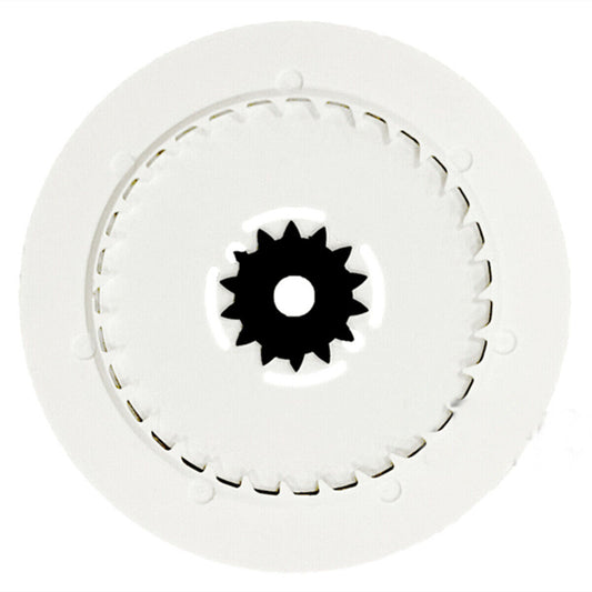 Original Japan-made NH36 watch movement date disk wheel in blue font, date positioned at 3.8, for precise timekeeping.