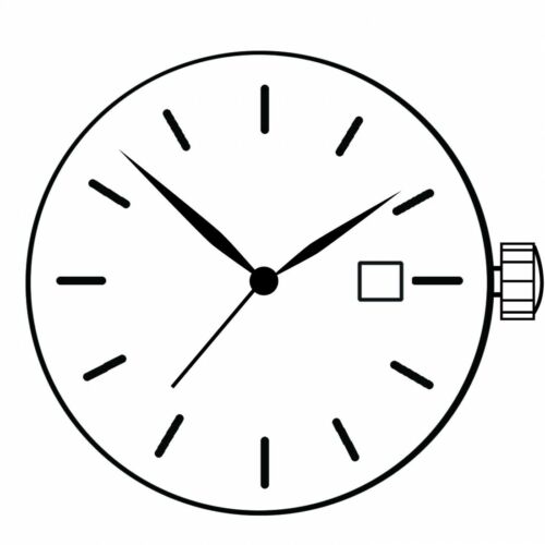Ronda 705 3 Hand Quartz Watch Movement Date At 3/6 Quartz Movement