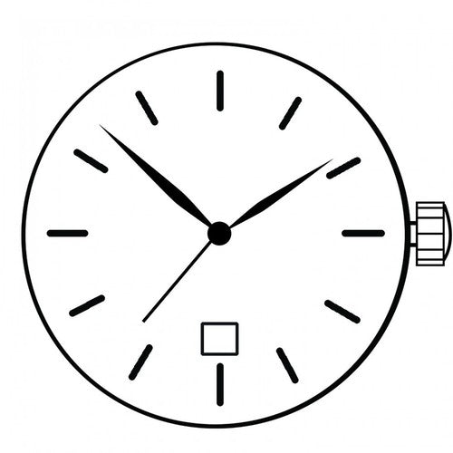 ETA 803.112 Watch Quartz Movement 3 Hands Date At 3/6