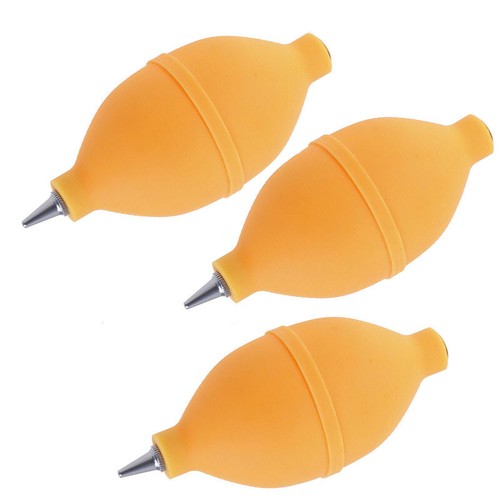 Pack of 3 Air Pump Cleaner Rubber Dust Blower for Watch PCB Cleaning Tool