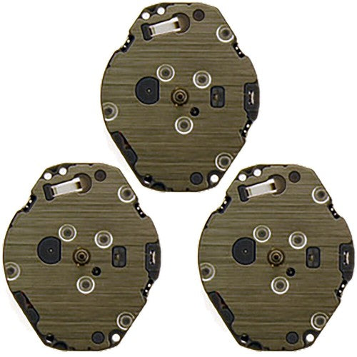 Hattori Epson TMI VJ20C quartz watch movement showcasing precise Japanese craftsmanship for accurate timekeeping.