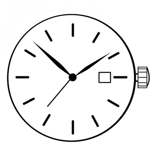 Hattori Epson TMI PC22 Watch Quartz Movement Date At 3/6 Japan Made 3PCS/Pack