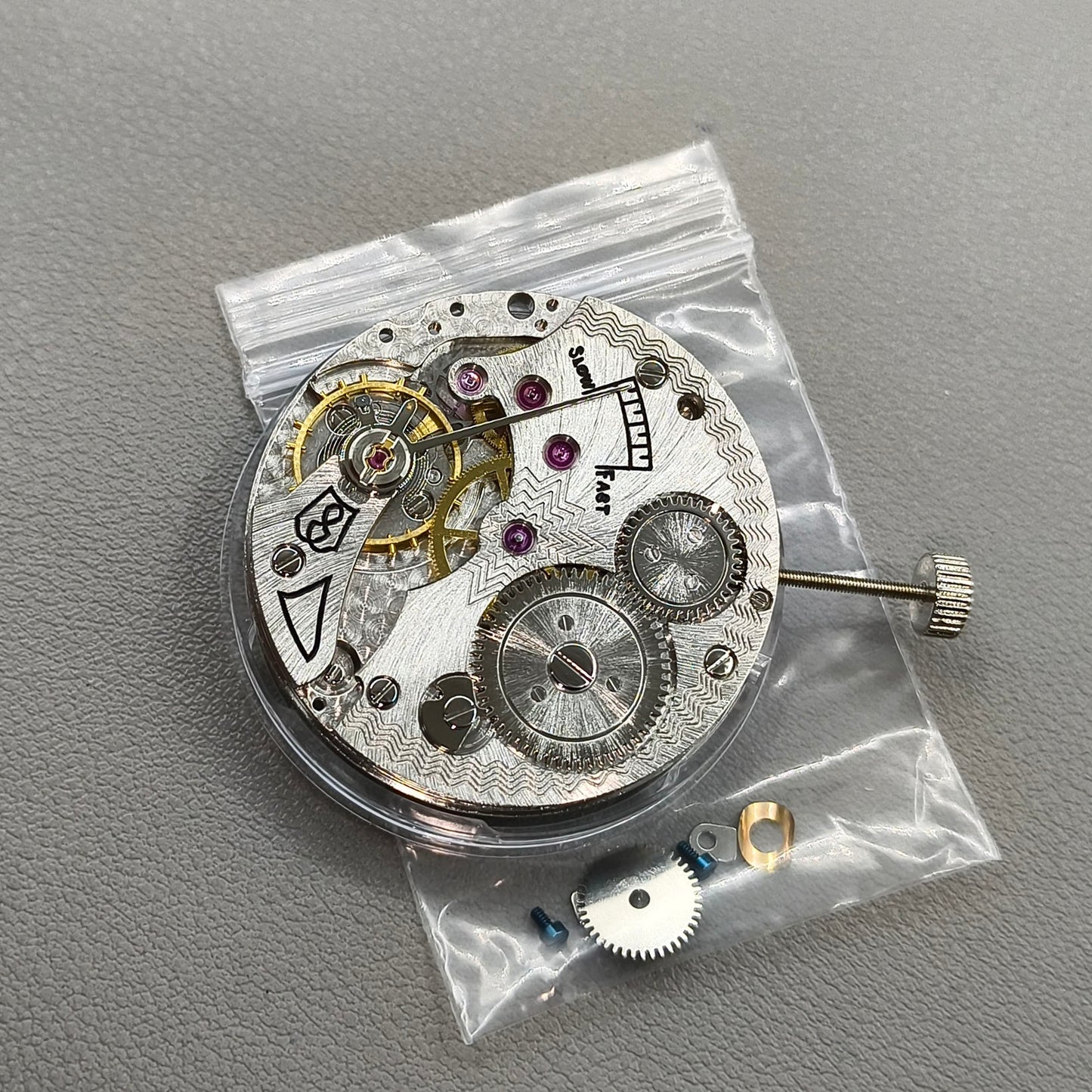 Seagull ST3621 Mechanical Movement Replacement ETA 6498 Movement Second@6