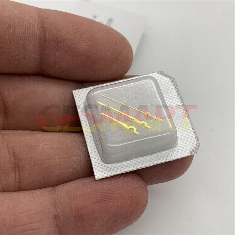 13 mm grün leuchtende 3-Zeiger-Uhrzeiger für Herrenuhren, für Miyota 8200-Uhrwerk 4010
