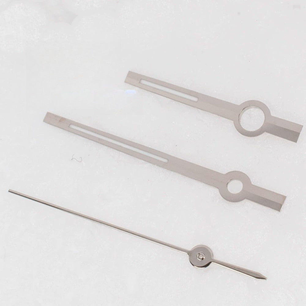 12,5 mm modifizierte silberne hohle Uhrzeiger für ETA2836 2824 2892A2 #83950 Dayjust