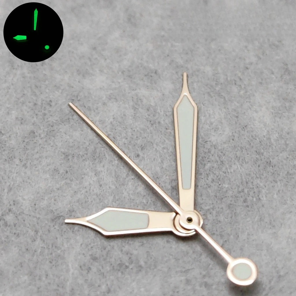 Multicolor NH35 Green Luminous Watch Hands Pointers For NH35/NH36/4R/7S Movement