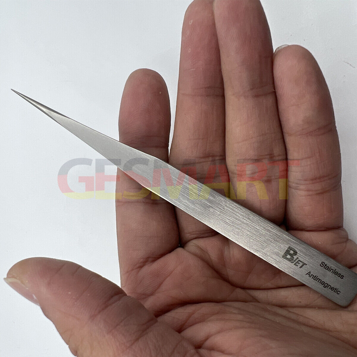 Bergeon 7024-AA anti-magnetic tweezers 125mm for precise Swiss watch repairs