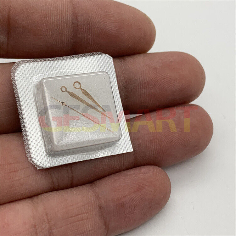 Silver-tone 14.5mm hour, minute, and second hands set for Miyota 8200 men's watch