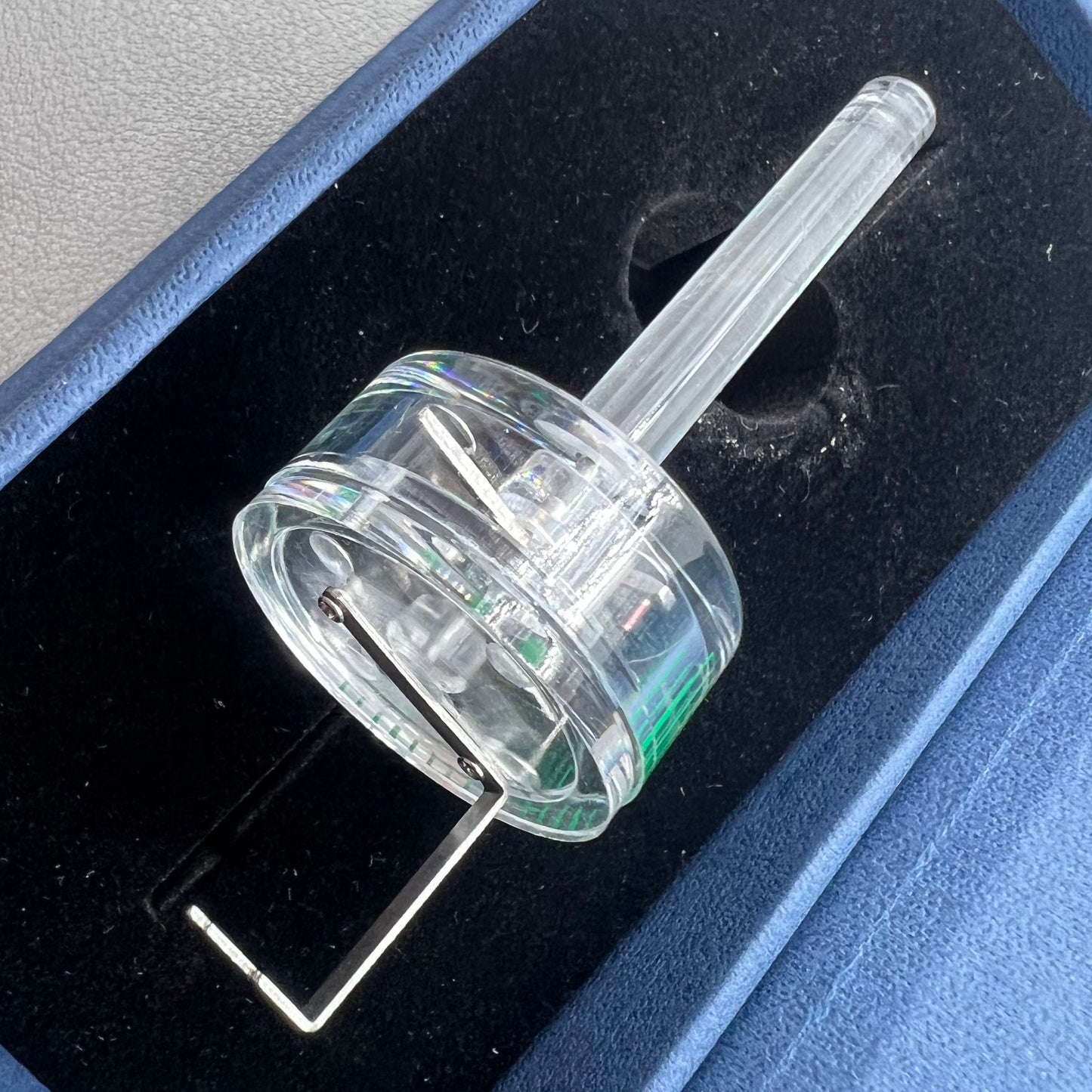 Balance regulating micro Stella screw tool for Omega Co-Axial MSA 03.671, precision watch accessory.