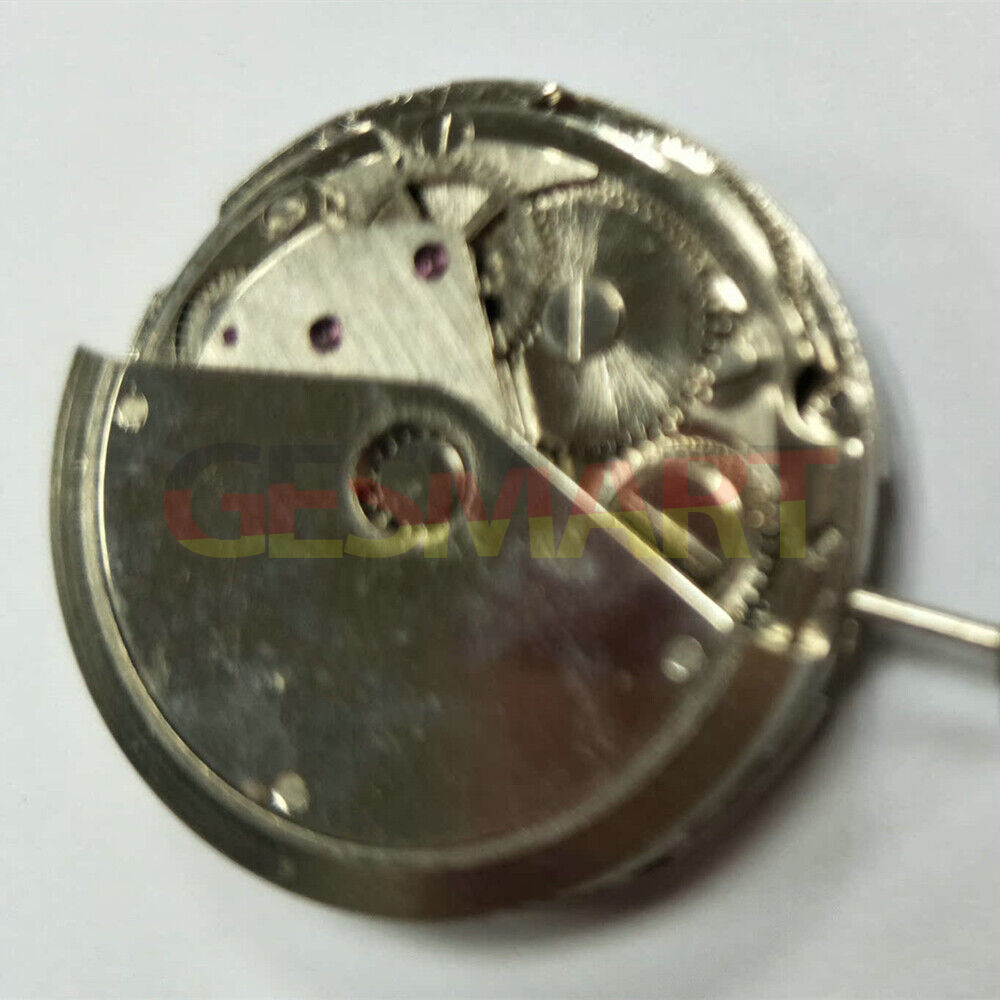 Close-up of Shanghai RK4D-2 automatic watch with classic design and small second dial at 9 o?clock