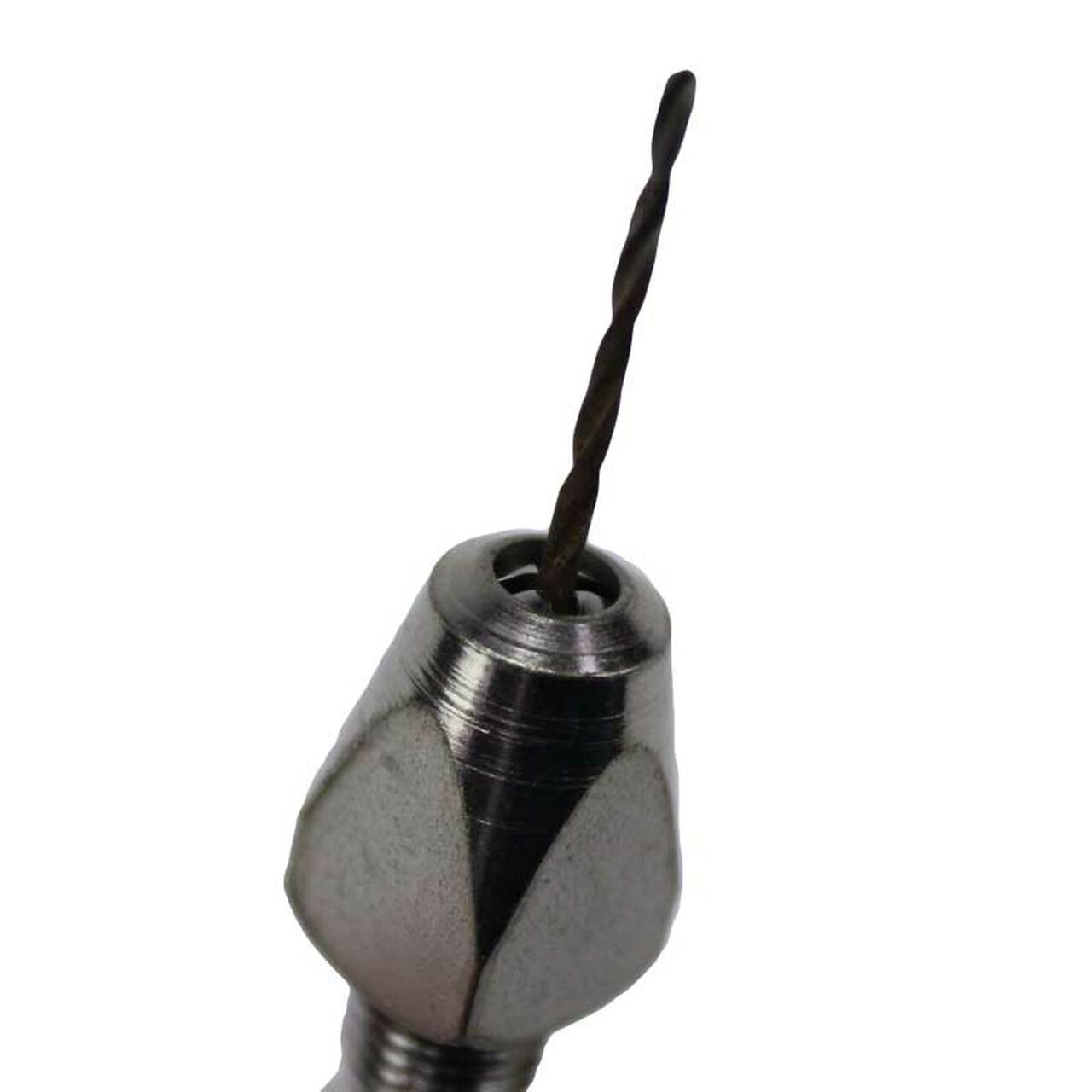 Bergeon 1842-15B pin vise with square head, adjustable 0-1.5mm and 4-5mm for watch repair precision.