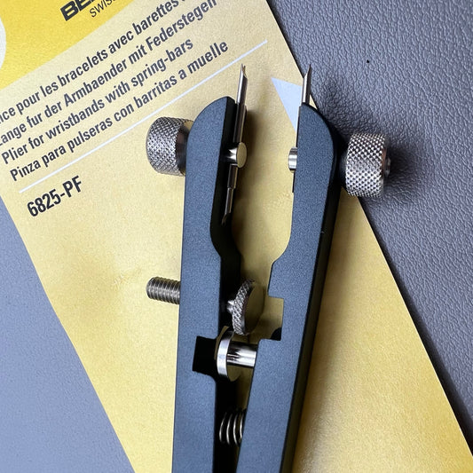 Pince Bergeon 6825-PF suisse pour barrettes de bracelet, outil de retrait