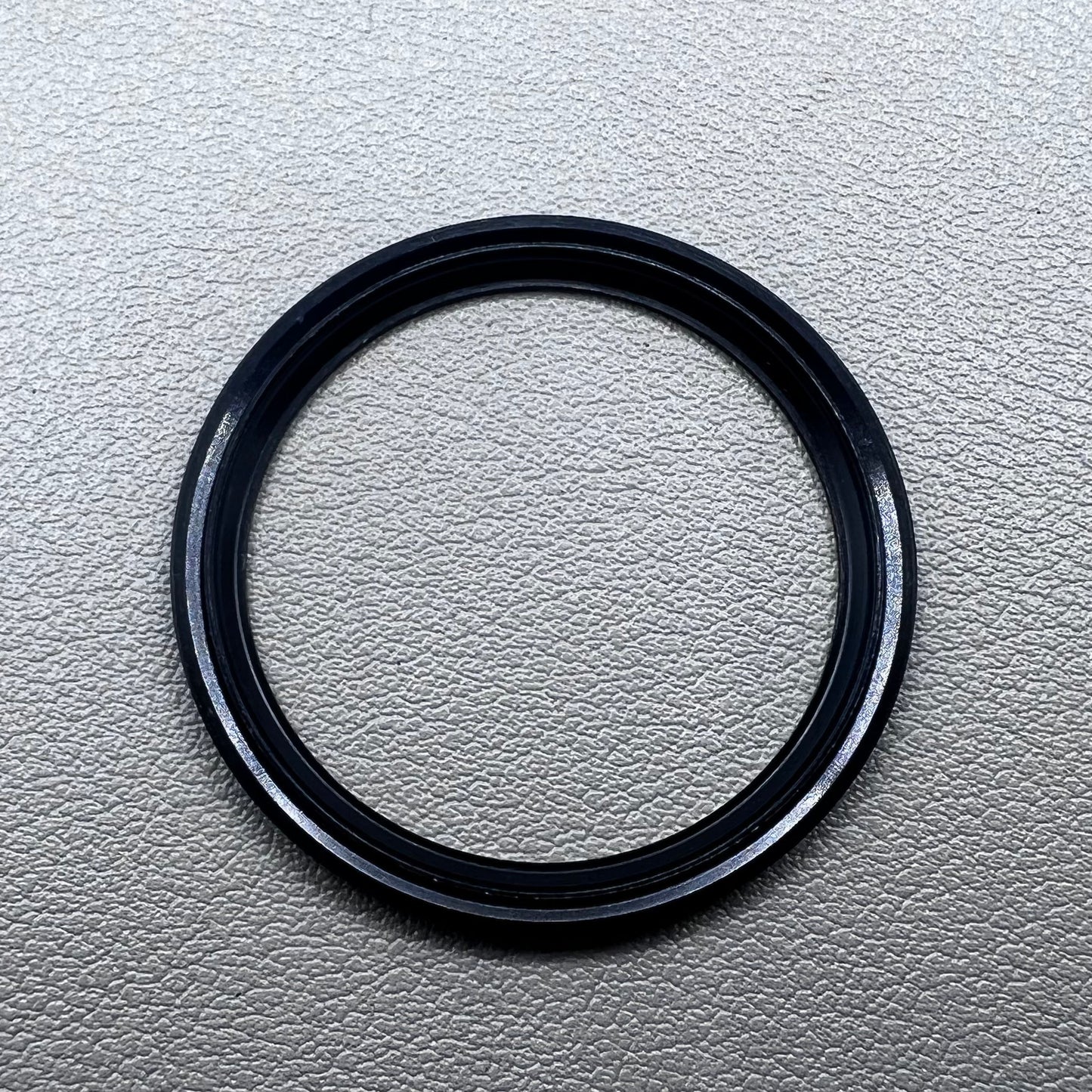 38mm Tai Chi style watch bezel insert in aluminum alloy for Omega Seamaster 600, sleek accessory.