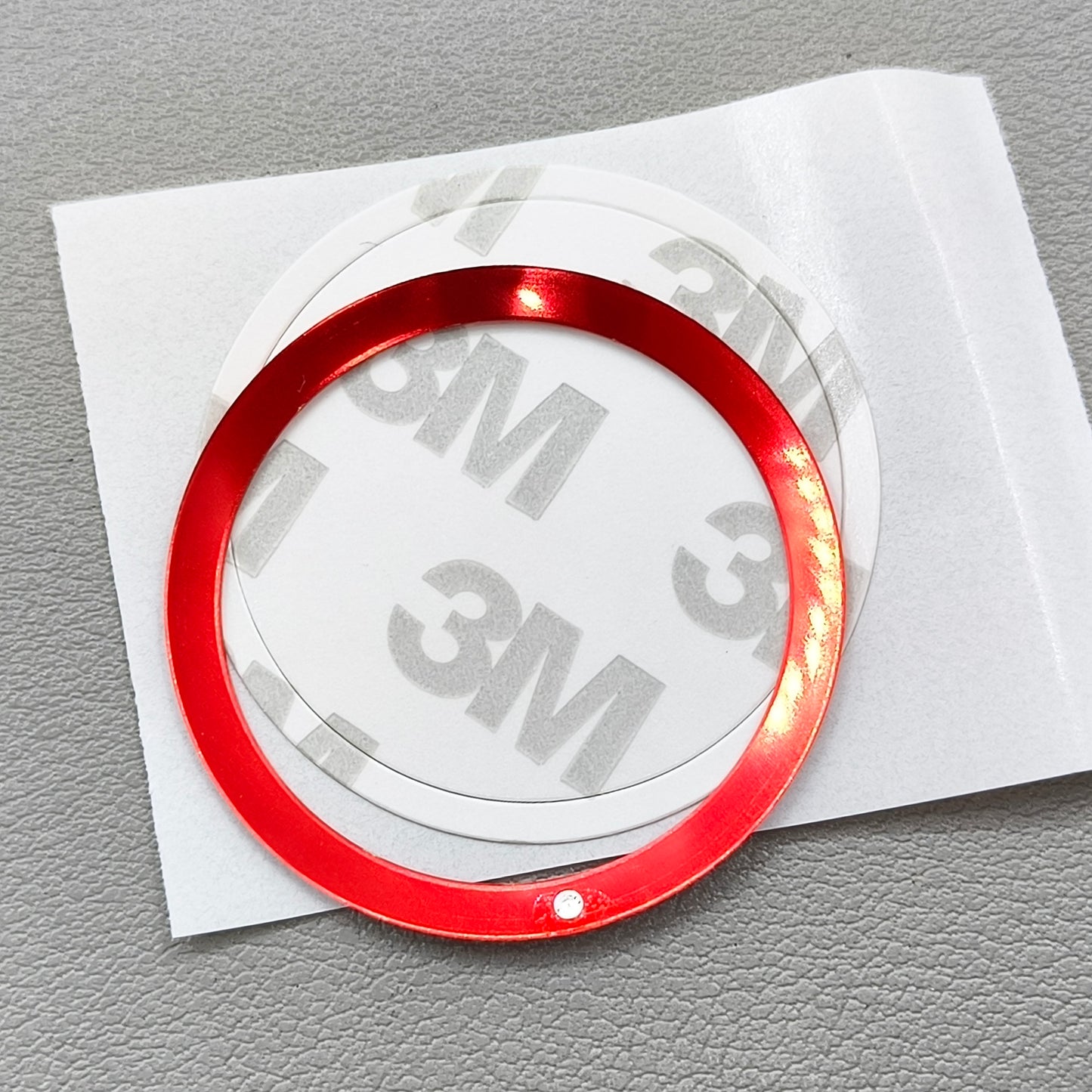 36.5*30.8mm Orange Watch Bezel Vintage Aluminum Alloy Slope Green Luminous
