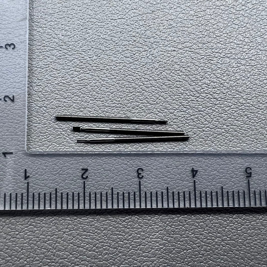 Set of 5 generic watch winding stems compatible with ETA 255.111 movement for precise repairs.