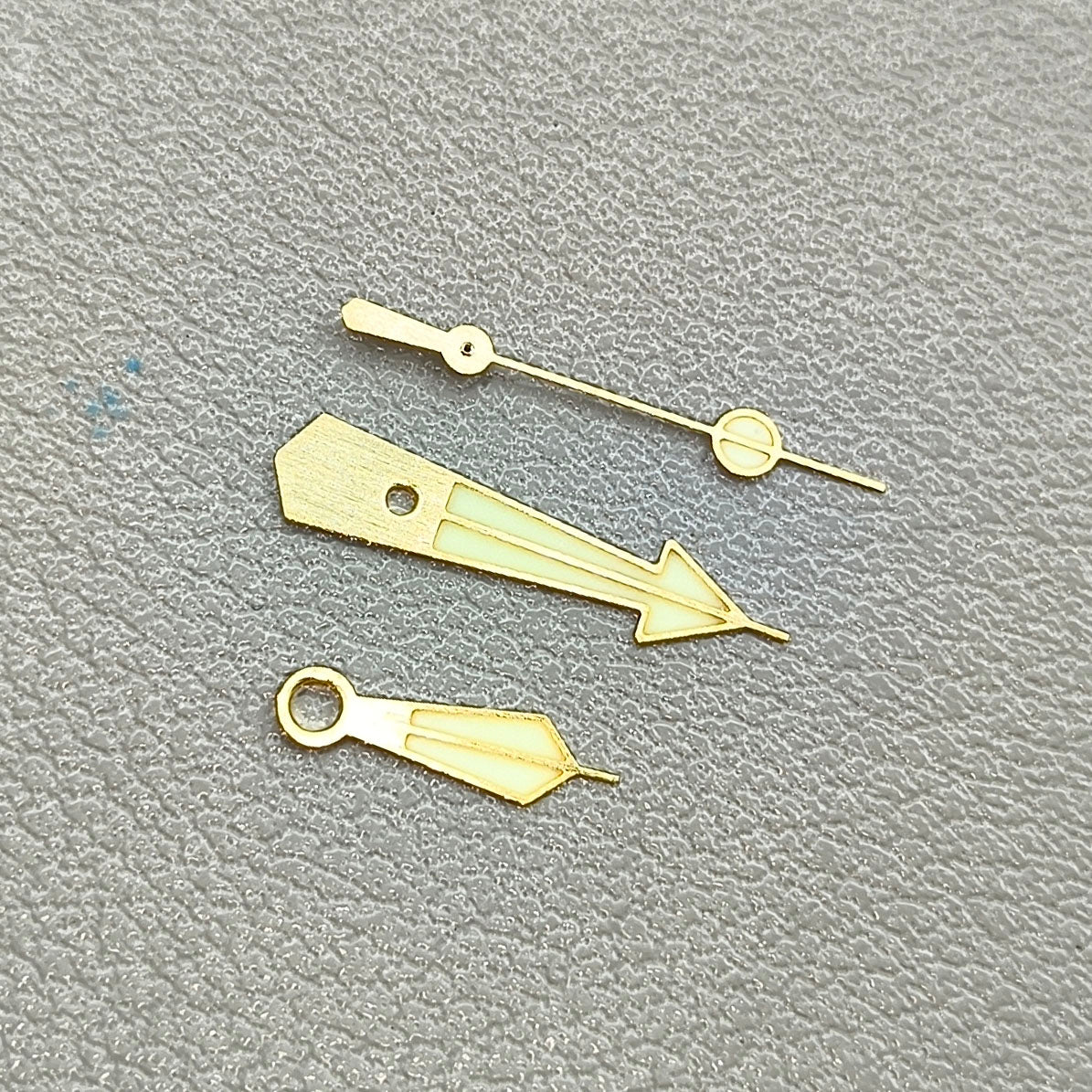 C3 Super Green Lume Golden Trim Watch Hands for SKX/SBBN NH36 NH35