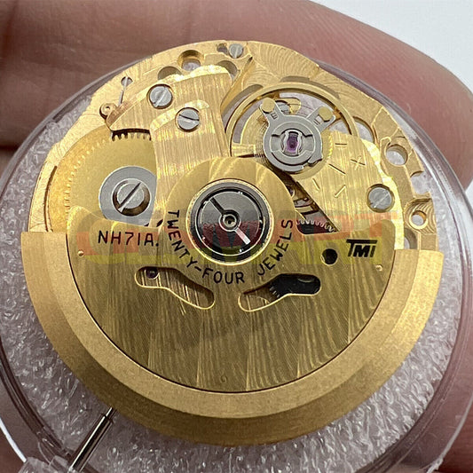 Seiko SII NH71A automatic watch movement, Japan made, reliable for precise timekeeping.