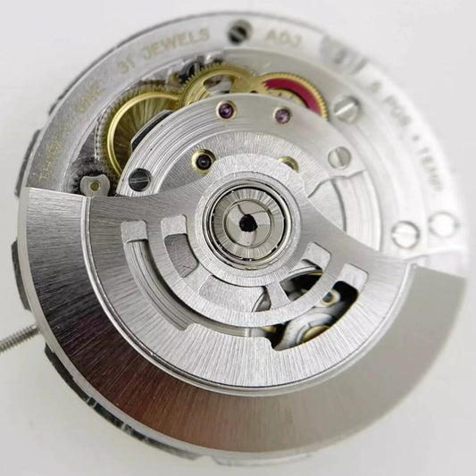 Replacement Shanghai 3285 automatic watch movement with 4 hands and GMT function for precise timekeeping.