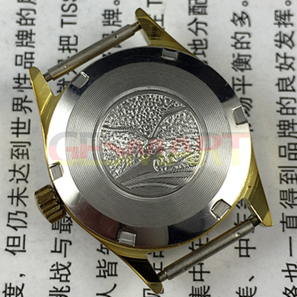 Montre mécanique manuelle Seagull pour femme, dégradé de rouge, clou doré, calendrier simple