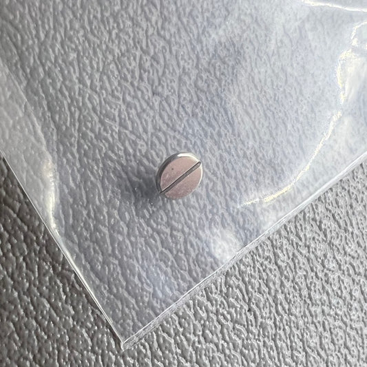 Set of 5 rotor oscillating weight screws for Miyota 8205 watch movement, compatible with various brands.