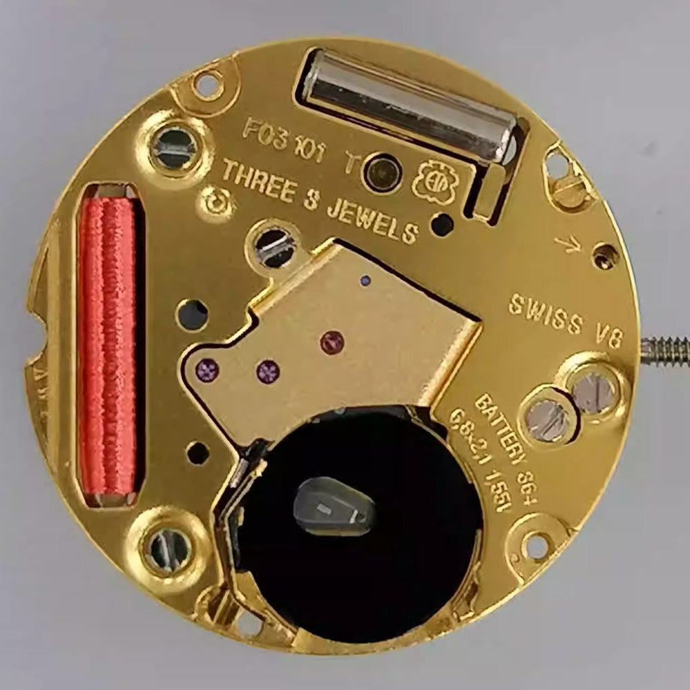 Swiss Made ETA F03.101 Quartz Movement 3 Hands No Calendar Watch Part