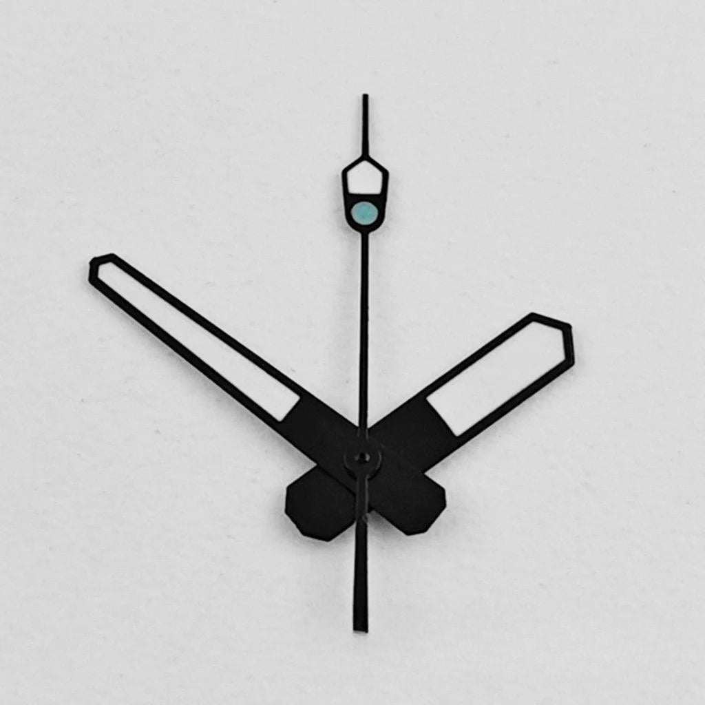 NH35 62MAS Green Luminous Trim Watch Hands for NH34 NH36 7S26 7S36 4R35 4R36