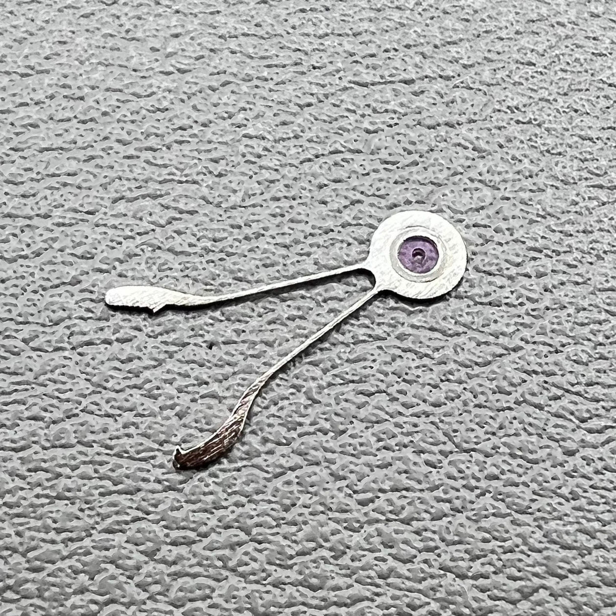 Automatic fork for Hangzhou 7500 watch movement, precise fit and durable component.