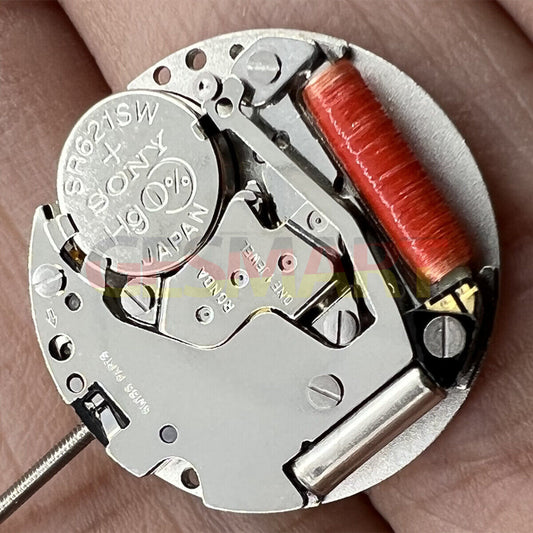 Ronda 773 Swiss quartz watch movement with 3 hands, precision timekeeping for accessories.