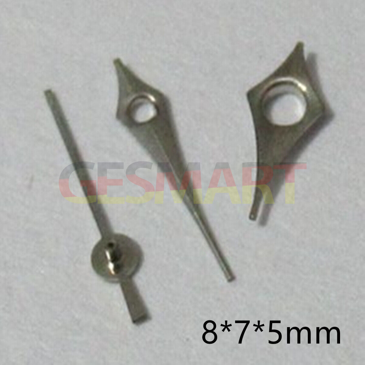 Silver 8mm pointed watch hands set for Miyota 2035 2115 2105 2305 2315 movements