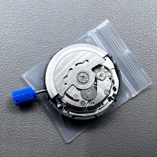 Seiko NH36 Mechanical Watch Movement Black Date Wheel Crown@3.8